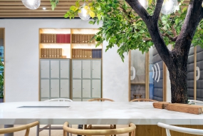 复式办公楼大厅装修图