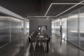 soho办公复式装修图片