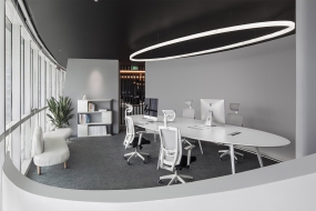 办公室石膏吊顶装修效果图大全