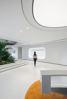 个性办公室装修装饰图