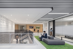 小型办公室卫生间装修效果图大全