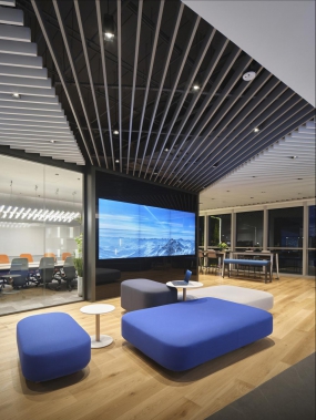 办公室地中海装修风格图