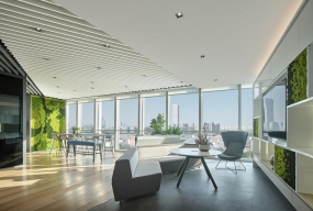 大气简约风格办公楼内装修图