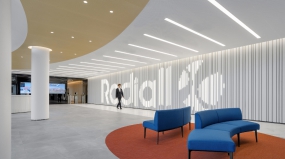 上海化妆品办公室装修实景照