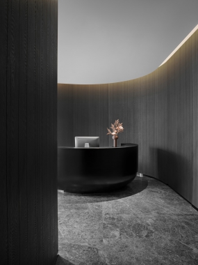 不吊顶的办公室装修效果图大全