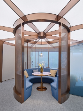 国企办公楼装修实景图