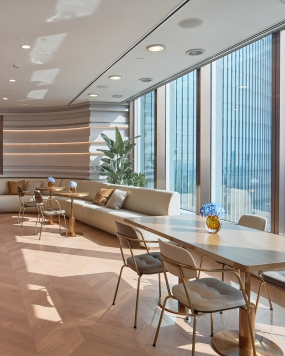 自然风办公室装修效果图