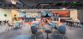 房产公司办公室装修效果图简约风