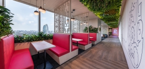 小型办公室创意风装修图