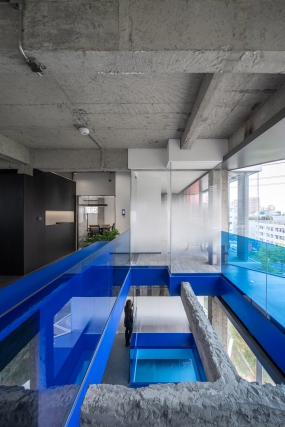 小型办公室简易装修图