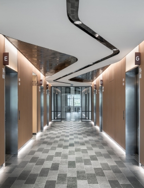 美式办公风格装修效果图