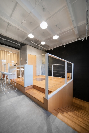 轻奢新中式办公室装修效果图