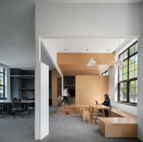 90后老板办公室装修实景照片