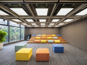 董事长办公室轻奢装修效果图