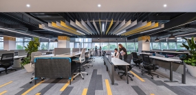 办公楼过道装修效果图大全