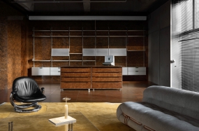 小面积办公室隔层装修效果图大全