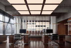 网红办公室装修效果图大全