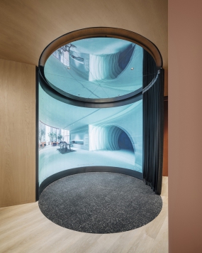 办公室超现代科技装修风格图