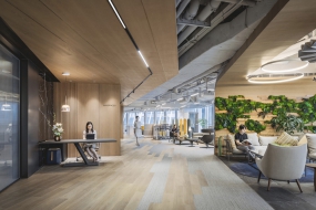 豪华简约装修风格办公室图片