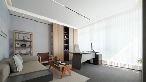 轻奢小户型办公室装修效果图