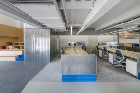 简单的写字楼办公室装修图