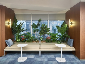 简约型办公室装修风格图