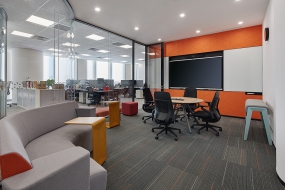 简约北欧风格装修办公室图