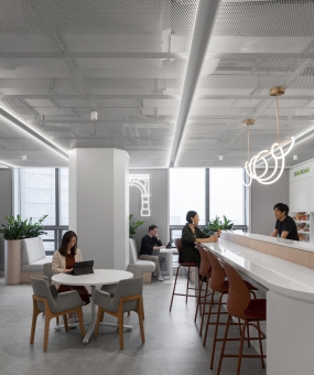 办公室轻奢装修风图