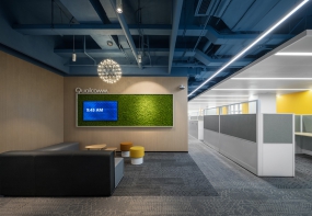 现代简约小办公室装修效果图欣赏