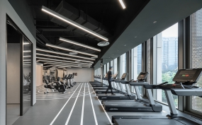 上海高档办公楼装修效果图