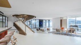 现代简约办公大楼装修图