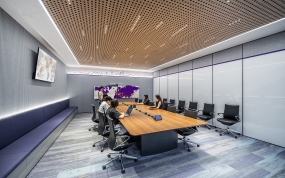 个性老板办公室装修图