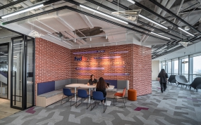 简约个性办公室装修图