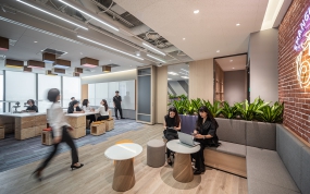 复式办公室装修图片