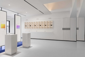 简单中式办公室装修效果图