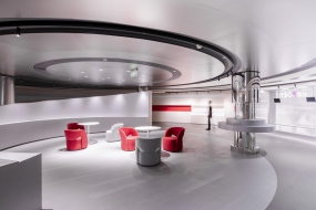 中式现代办公室装修效果图