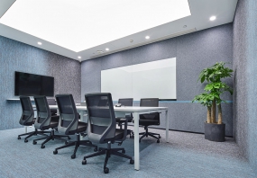 办公室暖色系装修风格图