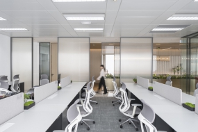 教育科技公司办公室装修图