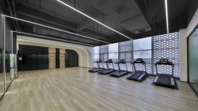 办公室水泥墙装修风格图片