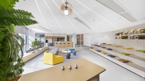 最简单的办公装修效果图