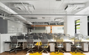 办公简吊顶装修效果图