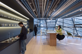 简约中式老板办公室装修效果图