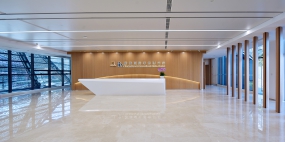 办公室装修高级灰图片