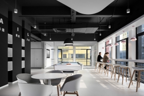 办公室装修日式风效果