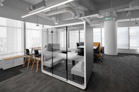 豪华办公室吊顶装修效果图