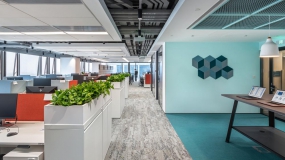 资深的总裁办公室装修图