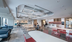 简易厂房办公吊顶装修图