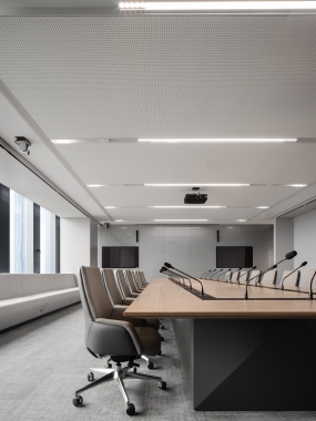 后现代小型办公室装修效果图