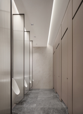 金融公司办公室装修实景图