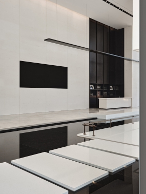 现代1500平方办公室装修图